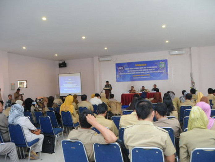 ANRI SOSIALISASIKAN UU DAN PP KEARSIPAN DI MAMUJU UTARA
