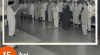 Foto Gubernur Sumatera Utara, Zainal Abidin Gelar Sutan Kumala Pontas, sedang melantik Residen Tapanuli P.N.L. Tobing di kediaman Gubernur Sumatera Utara, tanggal 15 Juni 1959.